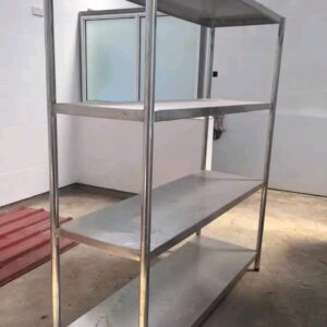 4-Tier Stainless Steel Kitchen Rack