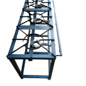 Commercial 3-Burner Gas Cooker