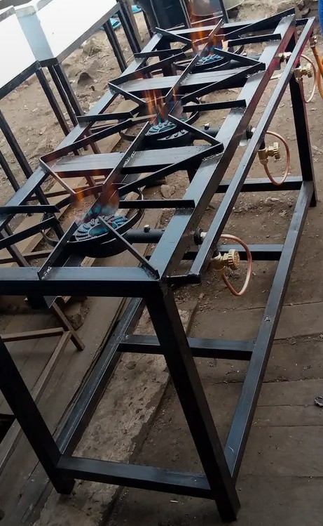 Commercial 3 Burner Gas Cooker