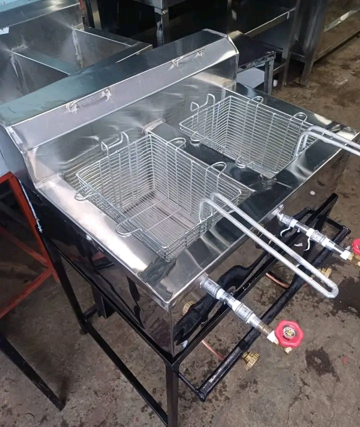 Commercial Double Gas Fryer