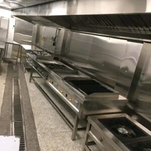 Commercial Full Stainless Steel Kitchen Set