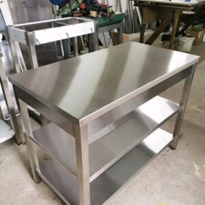 Commercial Heavy-Duty Stainless Steel Table