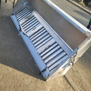 Commercial Stainless Steel Kitchen Hood with Extractor Fan