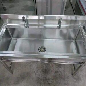 Commercial Single Bowl Stainless Steel Sink
