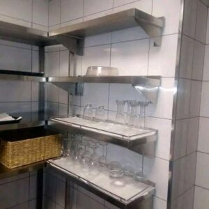 Commercial Stainless Steel Wall Shelves