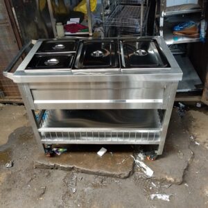 Hospital Electric Food Serving Trolley