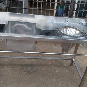 Hospital Stainless Steel Sluice Sink with Grill