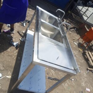 Large Stainless Steel Double Sink