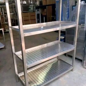 Perforated Stainless Steel Kitchen Rack