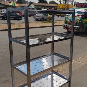 Perforated Stainless Steel Wet Kitchen Rack