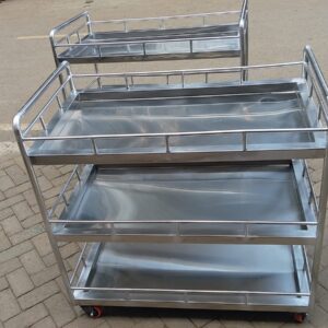 Portable Stainless Steel Hospital Trolley