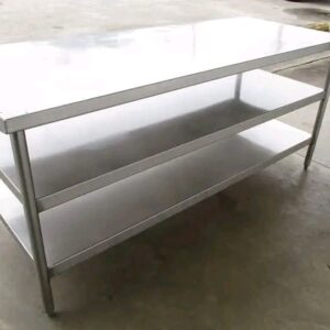Stainless Steel Bakery Packaging Table