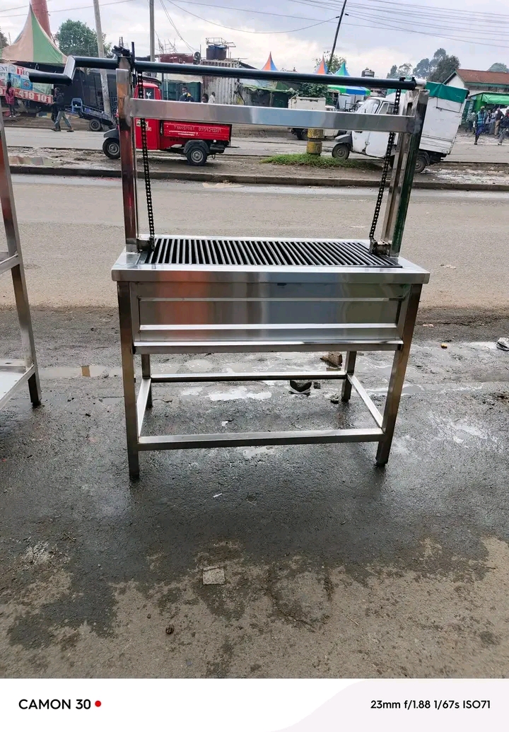 Stainless Steel Charcoal Grill