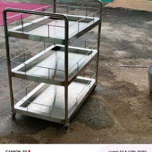 Stainless Steel Hospital Trolley